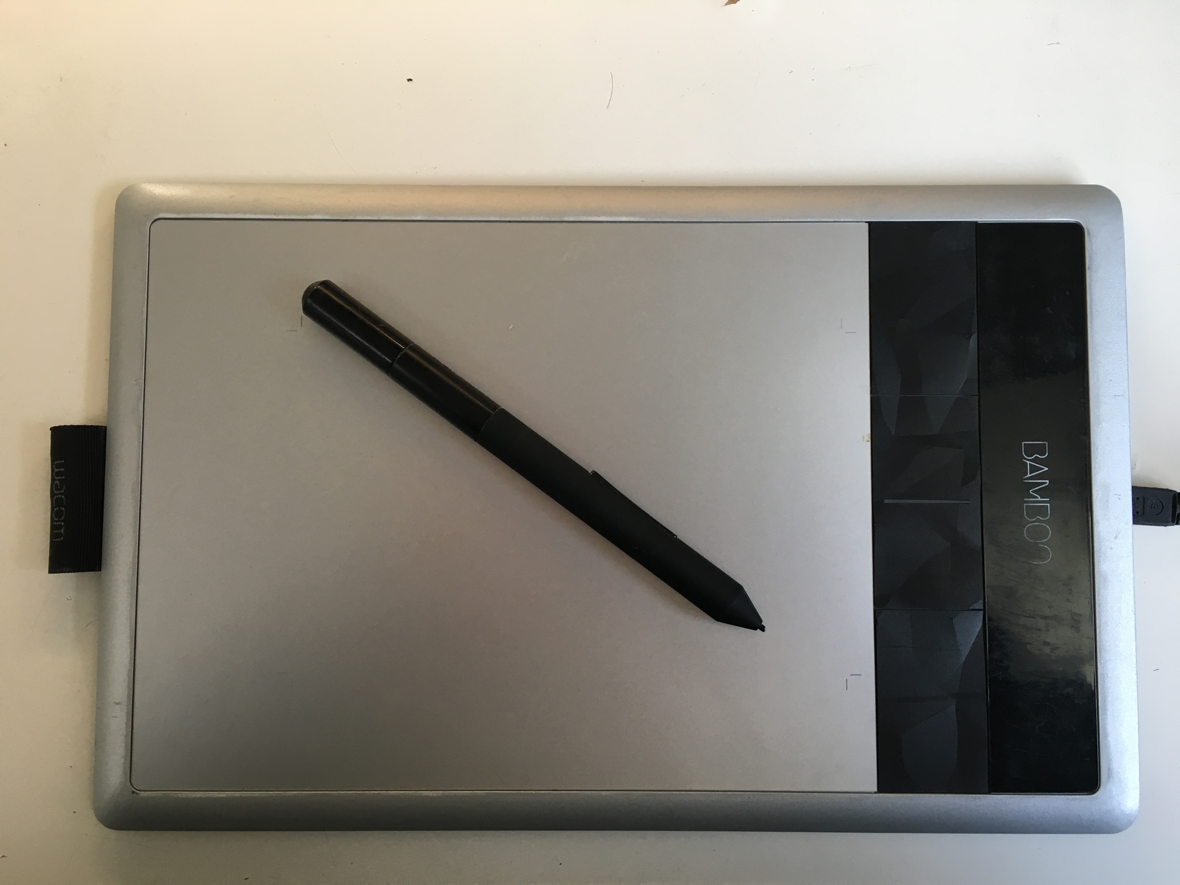 wacom cth-670 a supported tablet was not found